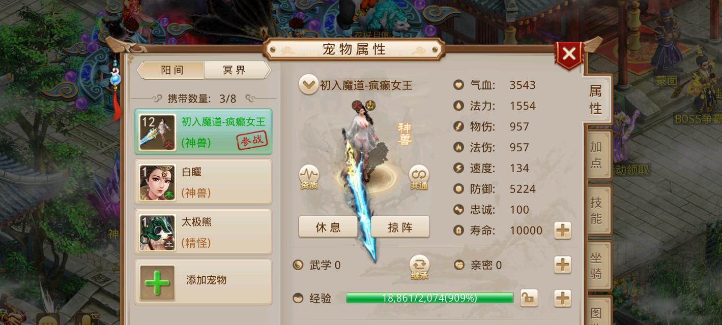 问道手游（一起探索无尽之塔，提升实力闯荡仙界！）